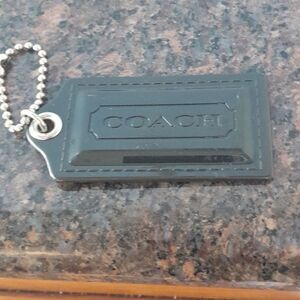 Coach Rare Resin Hangtag...EUC 